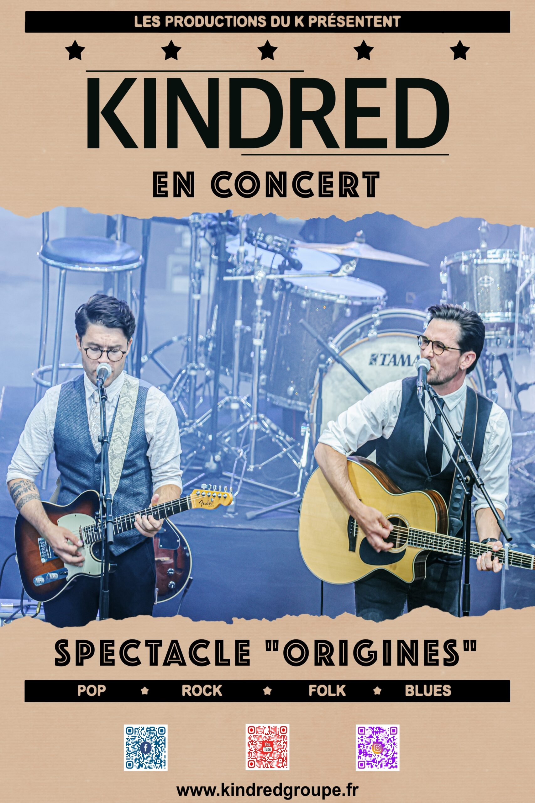 AFFICHE SPECTACLE ORIGINES AFFICHE SPECTACLE ORIGINES OFFICIELLE