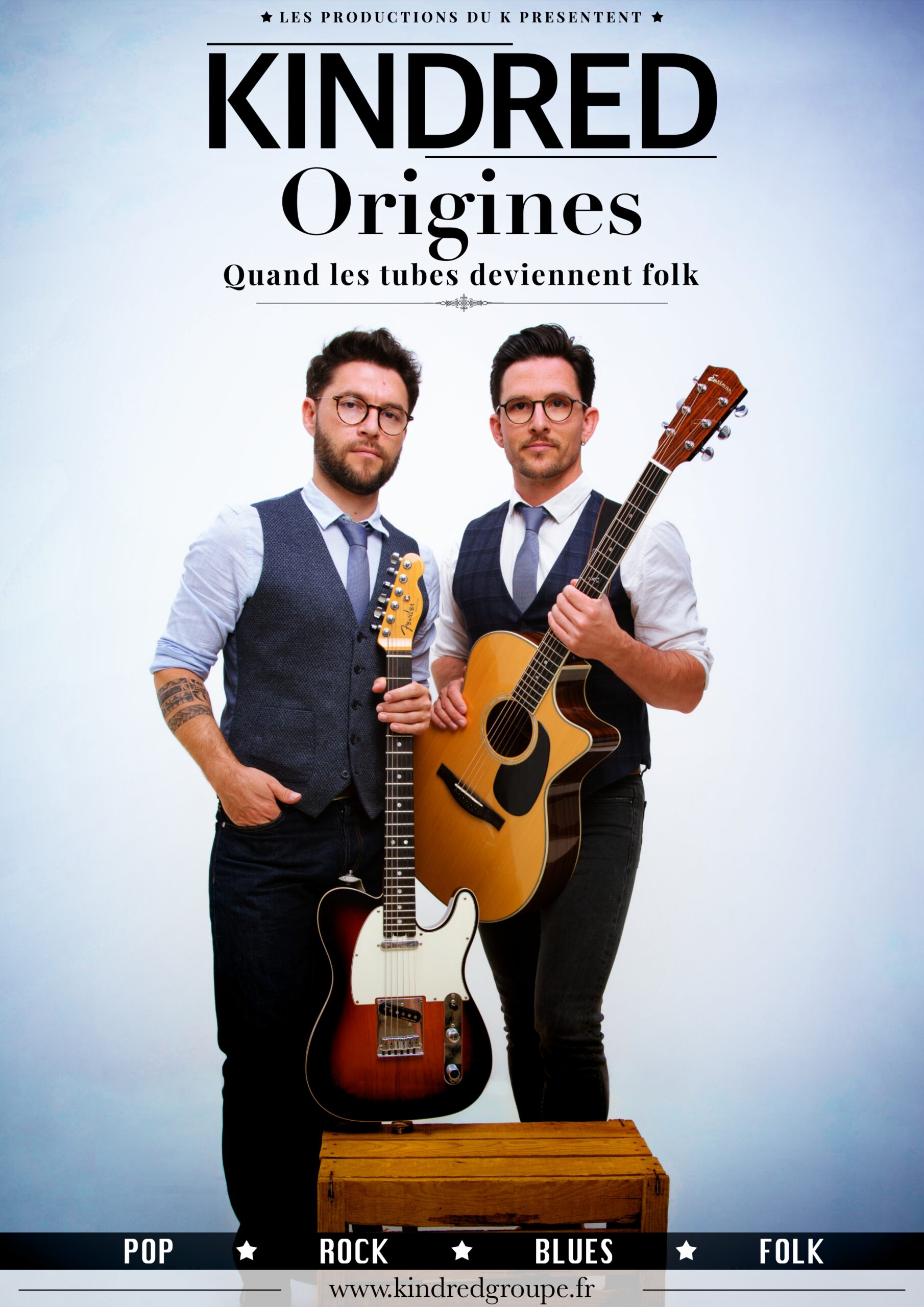 AFFICHE SPECTACLE ORIGINES OFFICIELLE